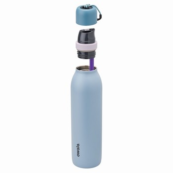Botella FreeSip® Twist Owala 24oz Azules Mexico | 234BIYSNQ